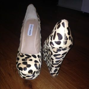 Steve Madden Cheetah Wedges